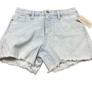Universal Thread Women's High-Rise Indigo Midi Jean Shorts - Size 2 - NWT